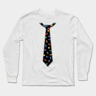 Tetris Tie Tee Long Sleeve T-Shirt